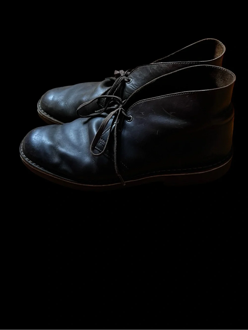 Clarks Men's Leather Chukka Boots – Dark Brown